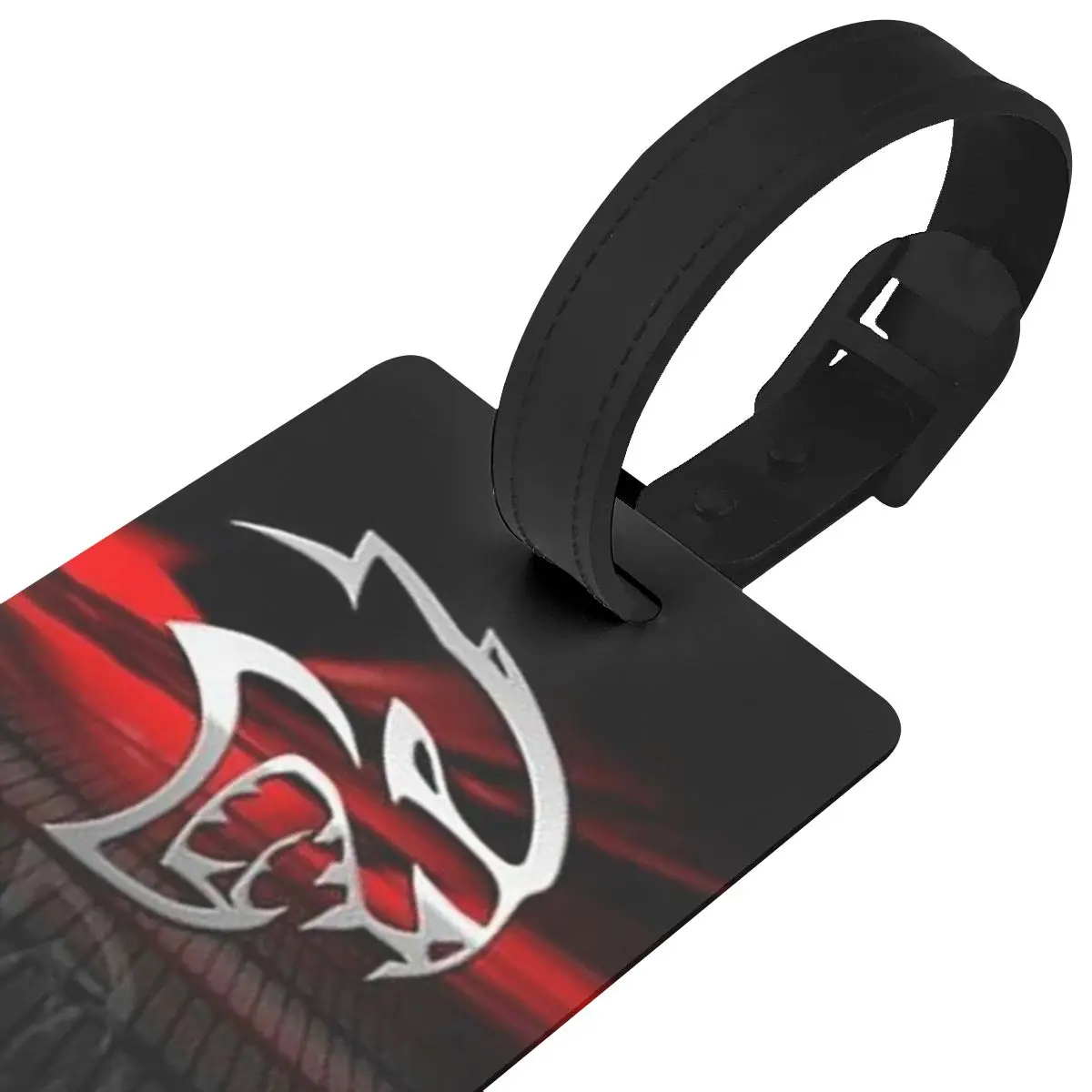 Srt Hellcat Demon Ontwijk Uitdager Autosport Bagagelabels Kofferaccessoires Reisbagage Instaplabel Draagbaar Label