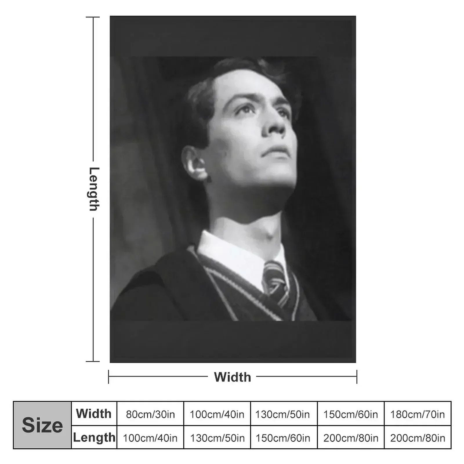 Tom riddle Throw Blanket Tourist Picnic Plush Loose Blankets