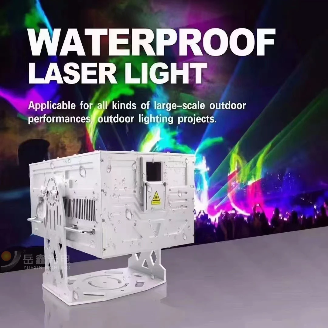Yuexin High Power 30W Outdoor IP65RGB Stage Laser Project Light DJ Disco Party Lighting