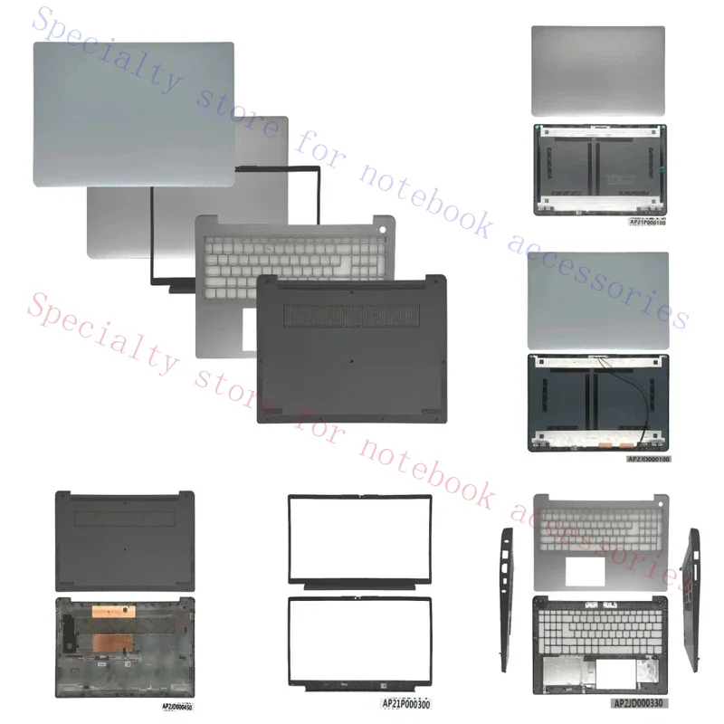 For ideapad 3-15ITL6 15S 2021style Notebook LCD Top Back Cover Bottom Front Bezel Base Case
