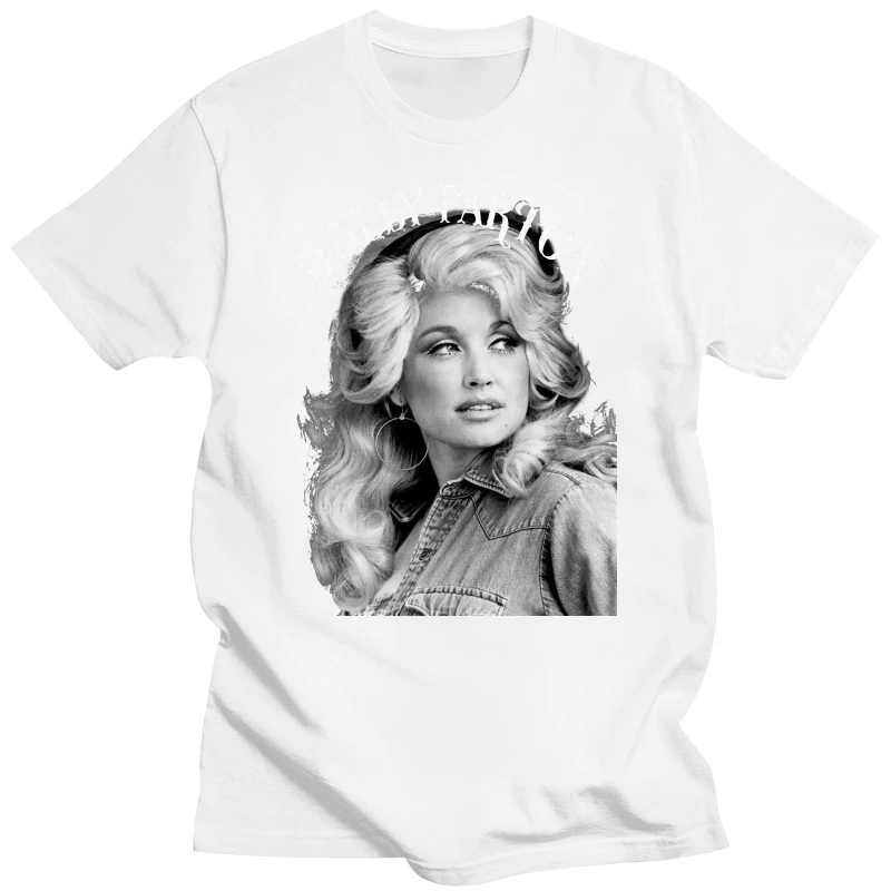 NEW DOLLY PARTON POTRAIT PHOTO CLASSIC BLACK T-SHIRT USA SIZE S-XXXL ZM1