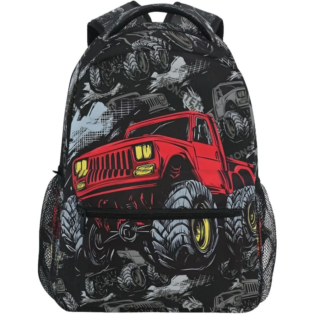حقائب ظهر حمراء رائعة للبنين حقيبة مدرسية ابتدائية حقيبة كتب للأطفال حقيبة نهارية مخصصة للسفر 3rd 4th 5th الصف Ruck #1