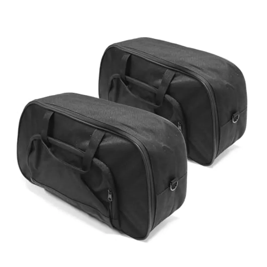 

Motorcycle Saddle Bag Liner Trunk Liner Bag Travel Luggage Saddlebag Set Black Compatible with Goldwing GL1800 2018-2024