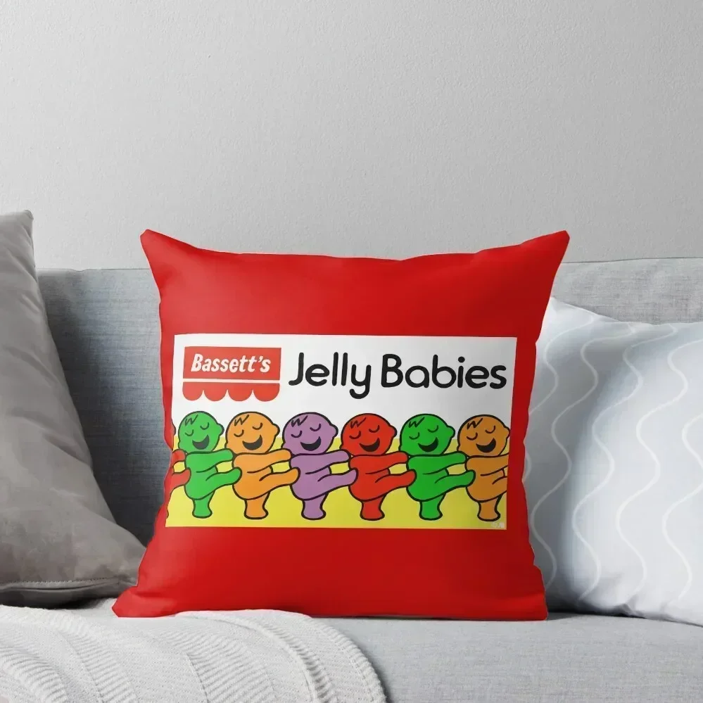 Classic Jelly Babies Throw Pillow luxury sofa pillows Luxury Cushion Cover bed pillows pillow