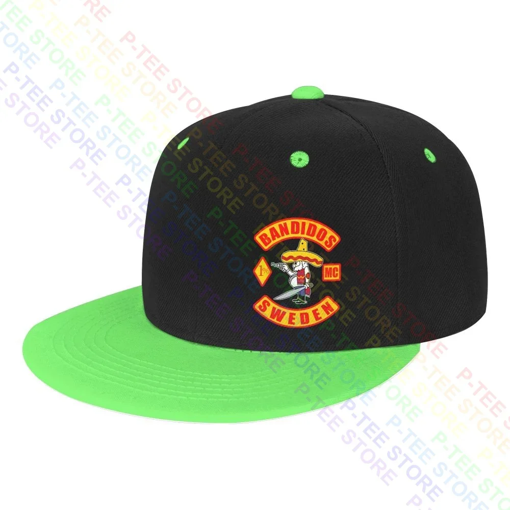 Bandidos Motorcycle Club Sweden Mc Snapback Cap Colorful Baseball Caps Top Hot Deals Streetwear