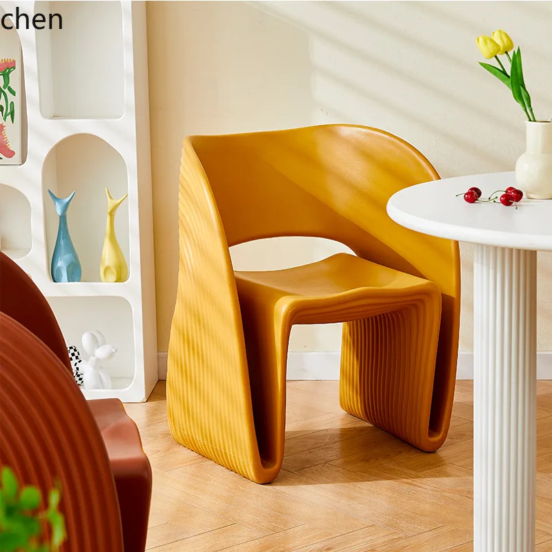 HXL Creative Wave Chair Italian Style High Appearance Conference Room Commercial Chair