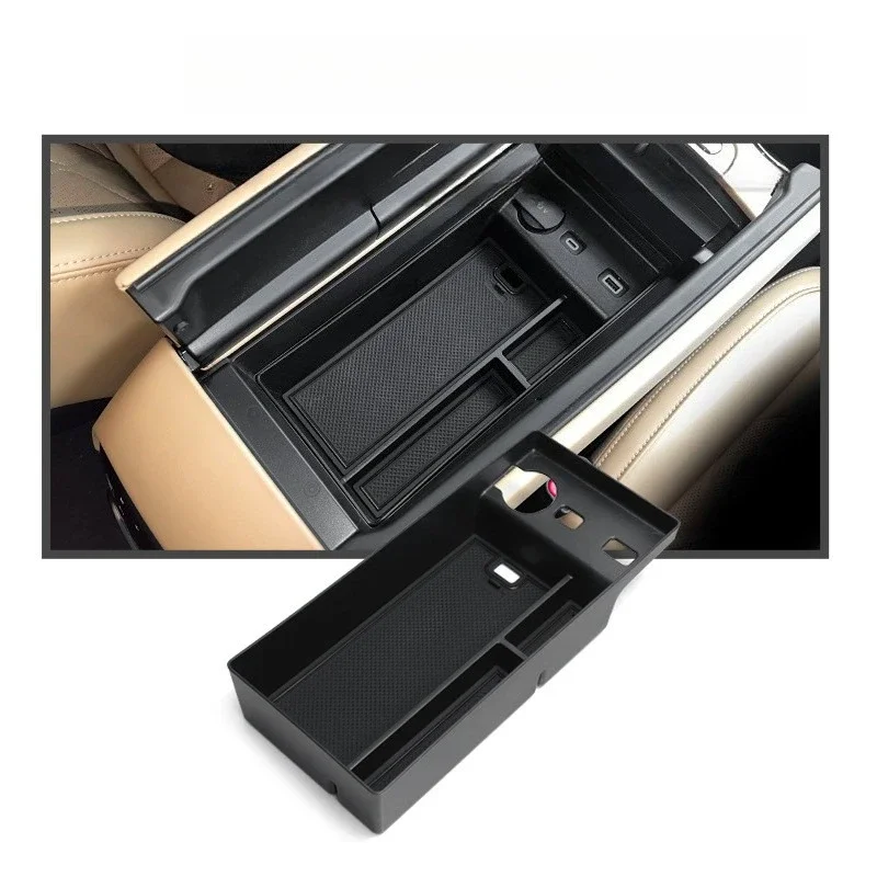 For LEAPMOTOR C11 2024 Armrest Storage Box Multi-Compartment Fitment for Clutter-Free Cabin Space