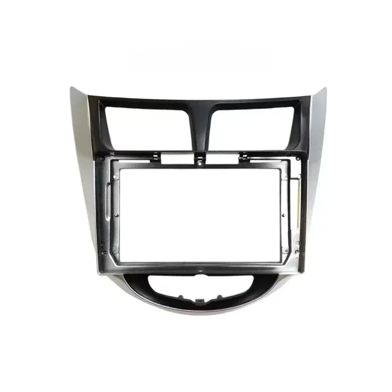 

9-дюймовая 2-диночная панель для установки автомобильного радиоприемника для Hyundai Verna I-25 Solaris Accent 2010-2017, комплект отделки приборной панели, рамка