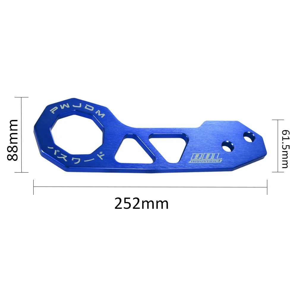 Trailers Car Modification JDM Trailer Hook Universal Trailer Rear Bumper Car for Honda Civic Towing Hook Auto Accessory Aluminiu