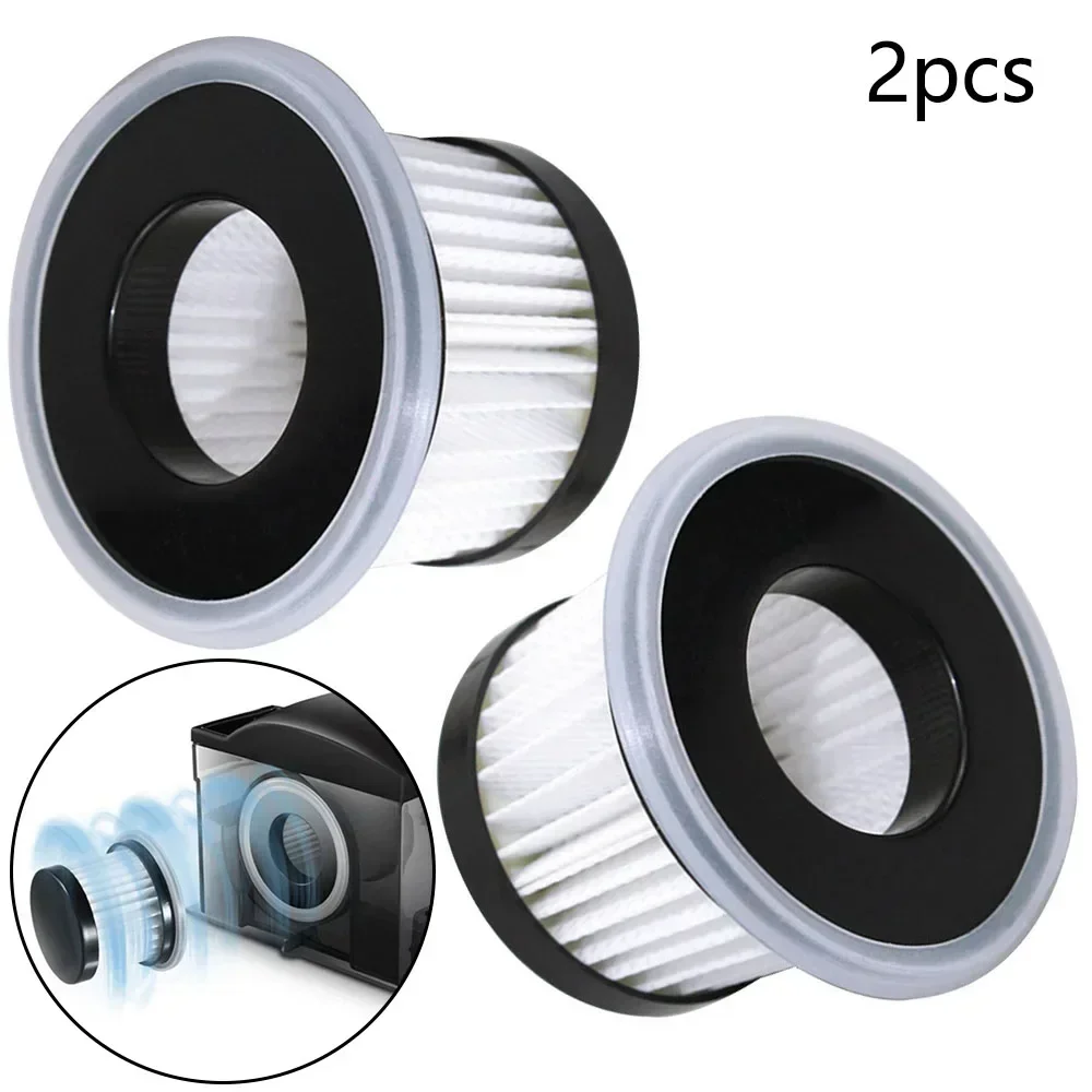 2PCS Vacuum Filters Replacement For Deerma CM300S CM400 CM500 CM800 Robot Vacuum Cleaner Parts Dust Mite Filters