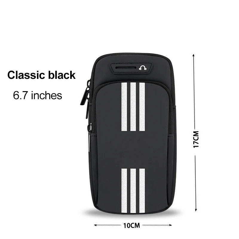 Sports Bag For Mobile Phone Armband For Jogging Cell Phone Accessories Woman mp3/mp4 Bags PU Hand Bag For Running Waterproof