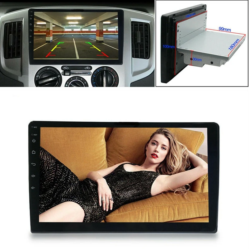 

9Inch Android 9.1 1Din HD Press Screen Car MP5 Player 1GB+16GB WIFI Bluetooth GPS Navigation Stereo Radio