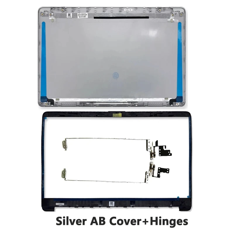 Case For 15-DW 15-GW 15S-DU 250 G8 255 G8 G9 TPN-C139  Laptop LCD Back Cover Front Bezel Hinges Rear Top Case Silver/Black