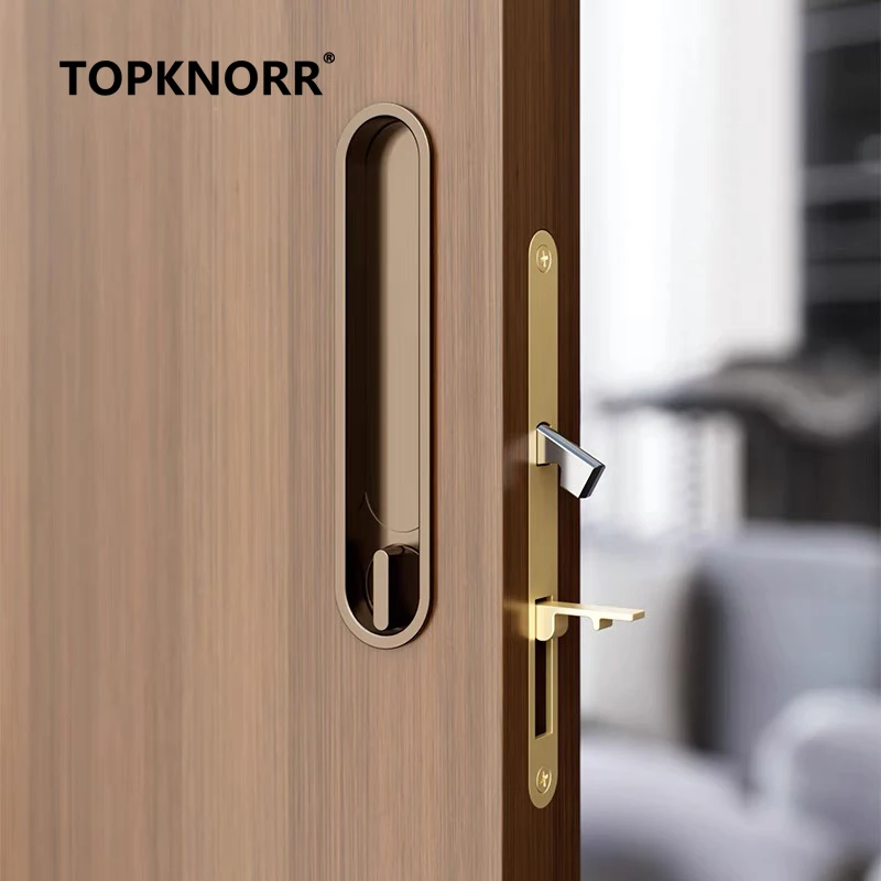 

Latest Pocket Door Sliding Door Lock Room Sliding Doors for Interior Locks Fittings Bathroom Slide Hardware Invisible Entry Hook