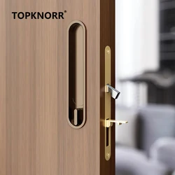 Latest Pocket Door Sliding Door Lock Room Sliding Doors for Interior Locks Fittings Bathroom Slide Hardware Invisible Entry Hook