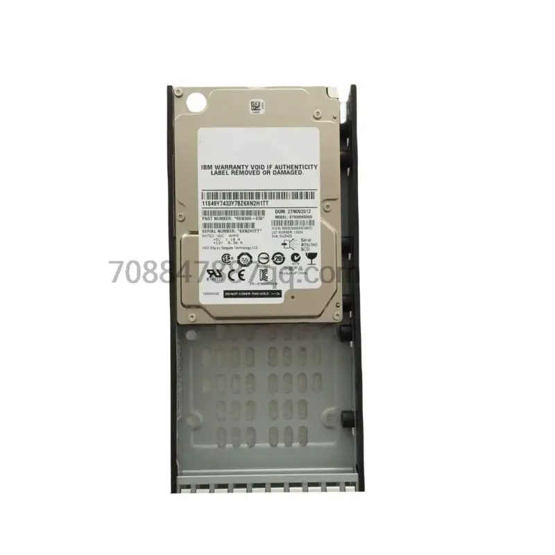 original 100% authentique  IBM 300G 15K SAS 2.5 6GB FRU 85Y6185 V7000 2076-124