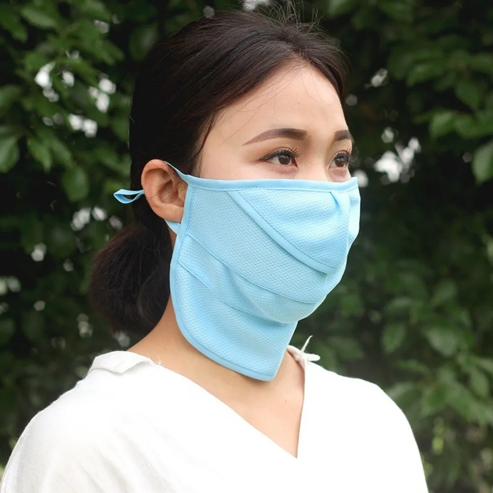 

Breathable Sunscreen Mask UV Protection Scarf Shield Face Mask Quick-drying Dustproof Neck Gaiter for Cycling, Sports, Fishing