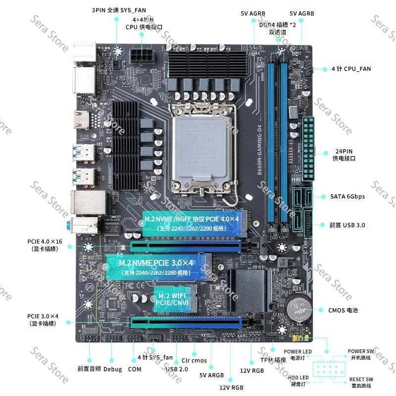 Q1HY MoDT motherboard U set Q1J2/3/4 ES processor 13th generation Core DIY computer onboard CPU