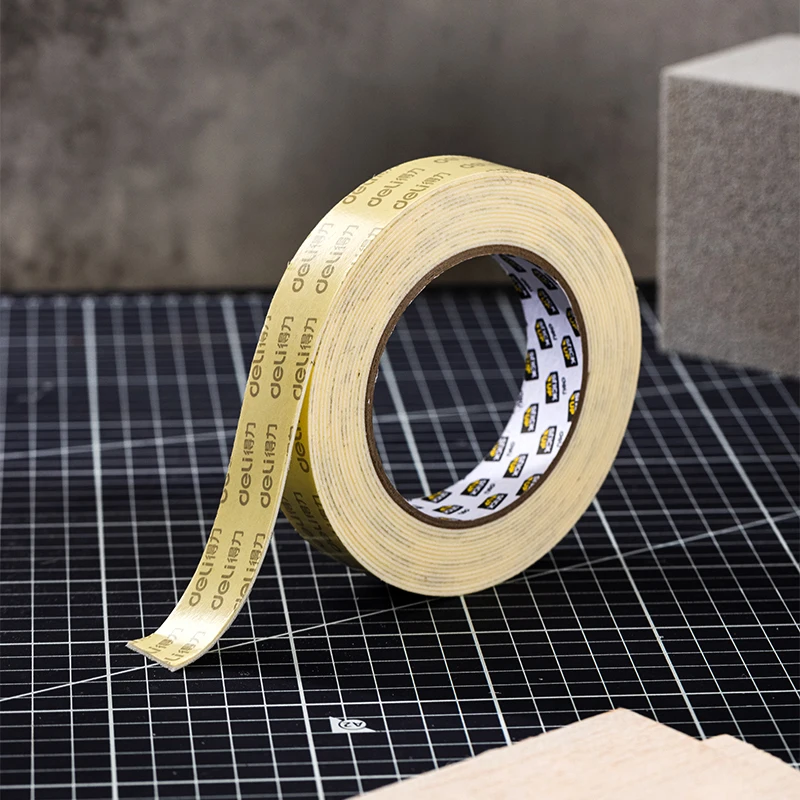델리 양면 접착 테이프, 가정, 사무실 및 산업용으로 사용 가능한 손으로 찢을 수 있는 접착제 1롤