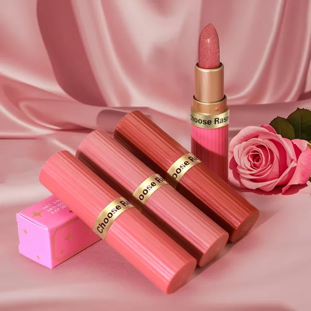Pearlescent Pink Glitter Velvet Lipstick Metallic Waterproof Long Lasting Matte Shimmer Diamond Lipstick Women Makeup Cosmetic 3 Pearlescent Pink Glitter Velvet Lipstick Metallic Waterproof Long Lasting Matte Shimmer Diamond Lipstick Women Makeup Cosmetic 3