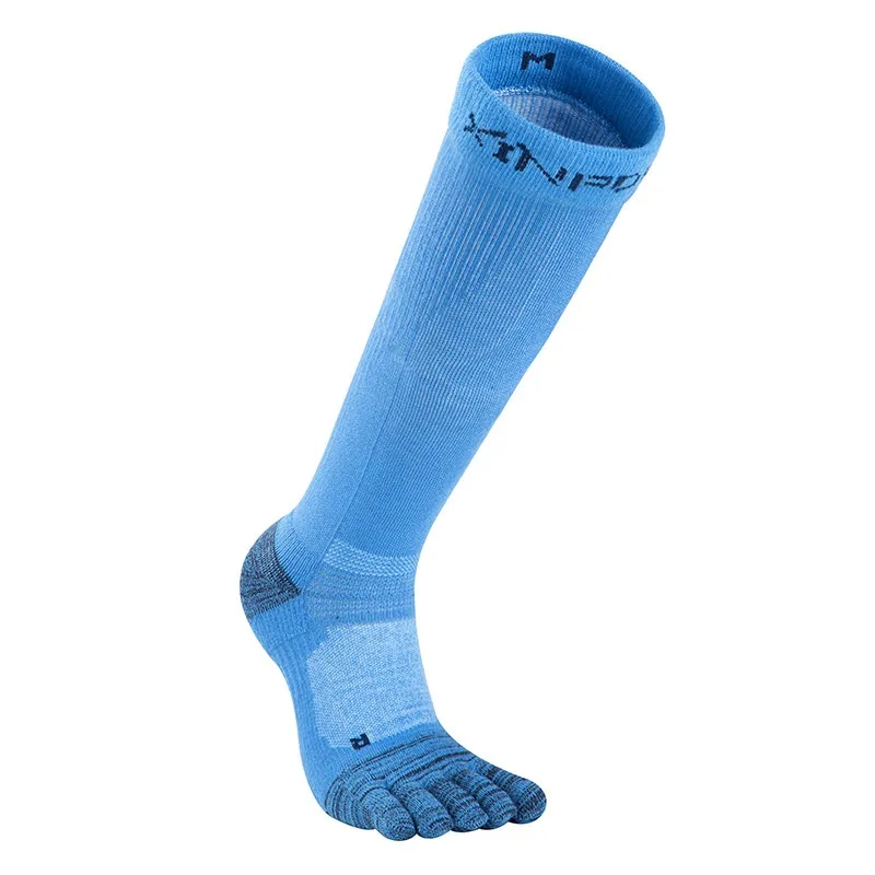Finger socks marathon long tube running mountaineering fitness jumping exercise cycling pressure high tube sports socks