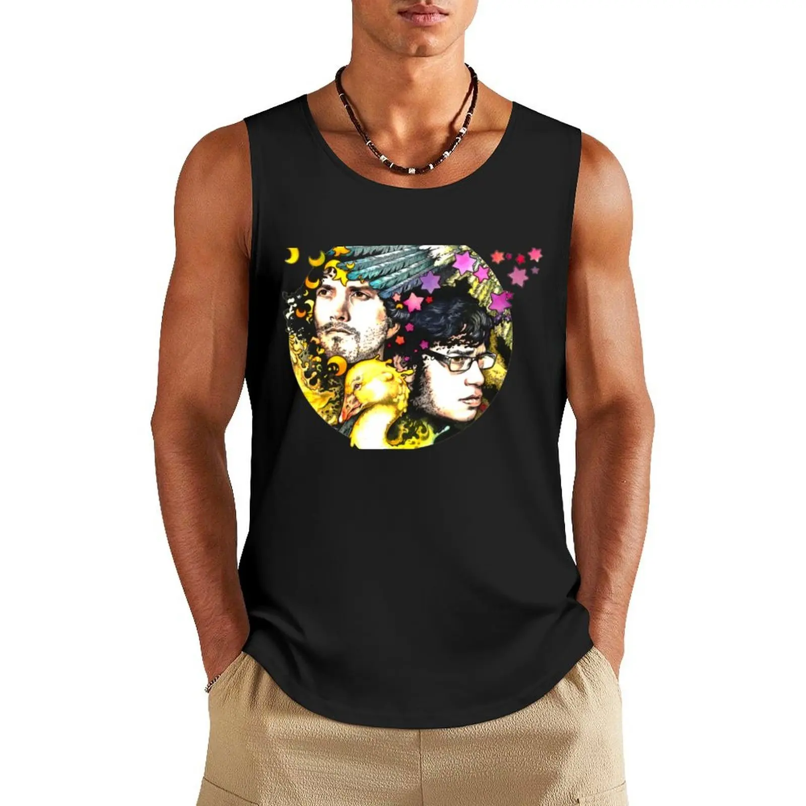 

Flight of the Conchords - Beauty Tank Top clothes for men Vest male anime top bodybuilding t-shirt