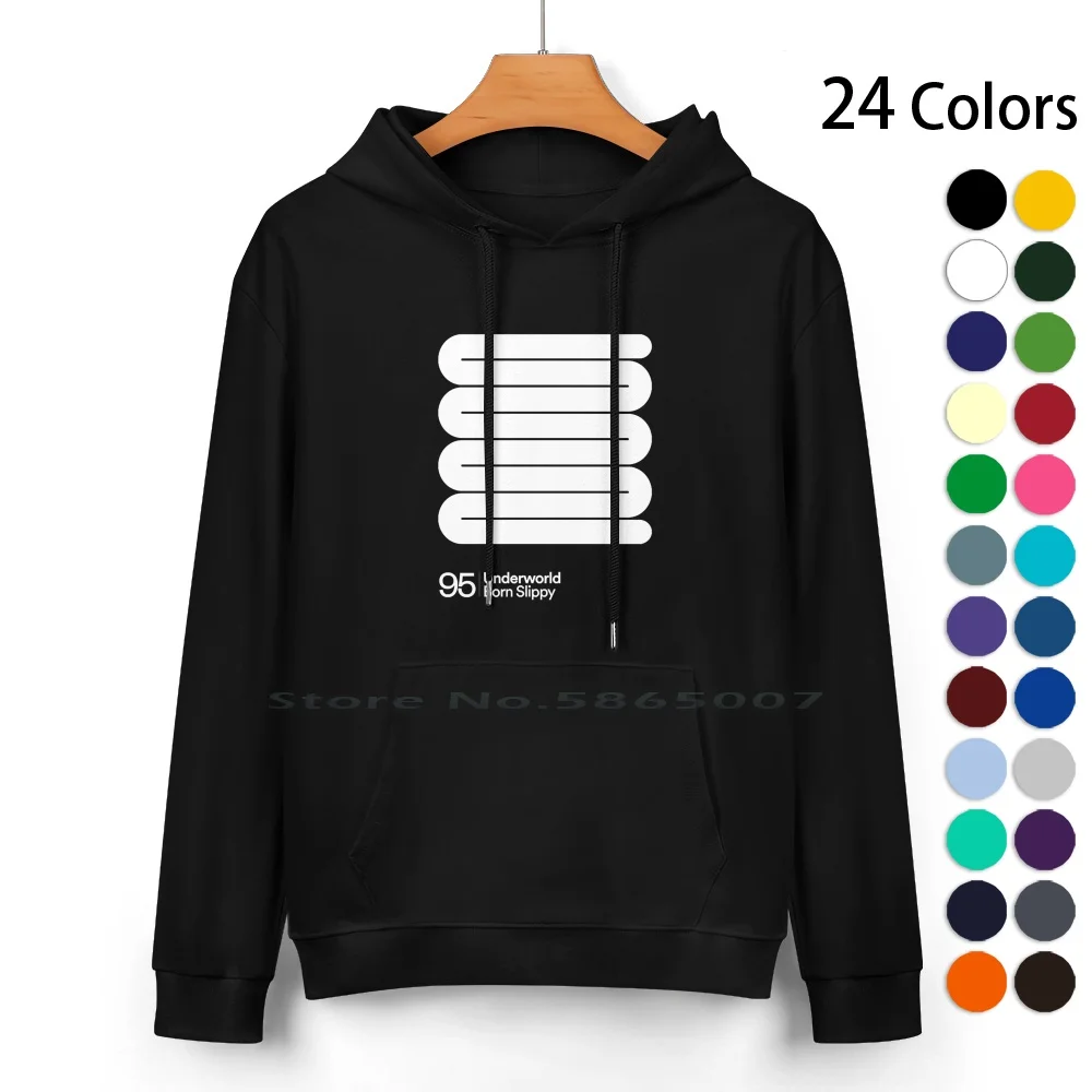 

Born Slippy Pure Cotton Hoodie Sweater 24 Colors Born Slippy Rave Techno Rgpdesigns Hyde Edm Pop Culture Underworld Band Trance