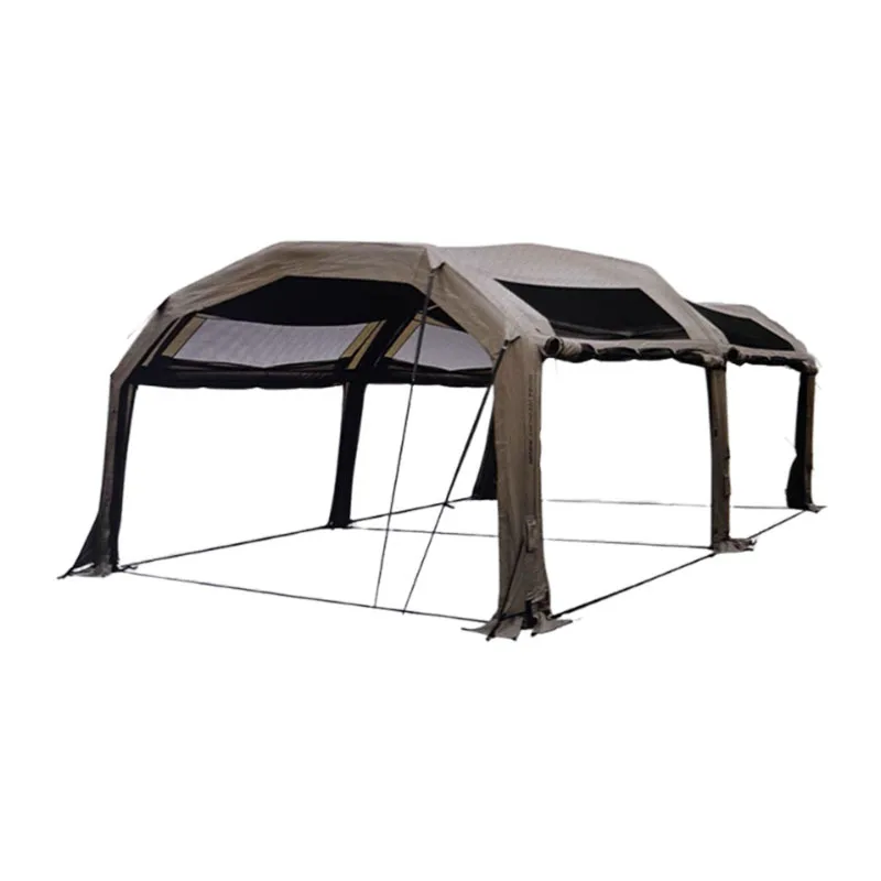 Outdoor 5-6 people double-layer quick-opening camping tent shading and rainstorm protection family tent
