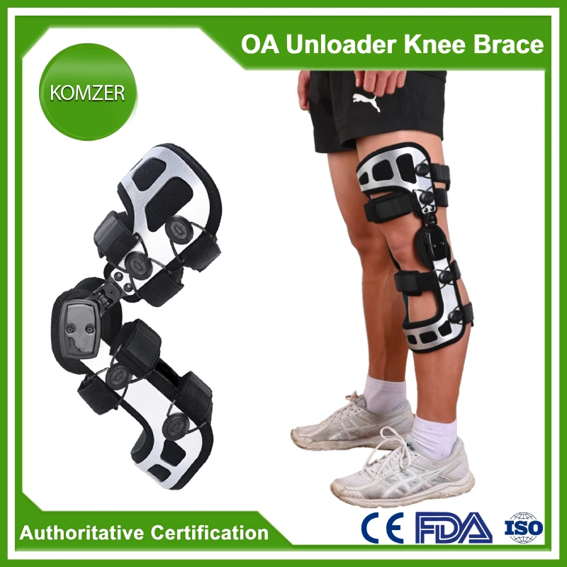 

OA Hinged Unloader Knee Brace Ligament Injury & Meniscus Injury Arthritis Pain Osteoarthritis Orthopedic Knee Support Correction