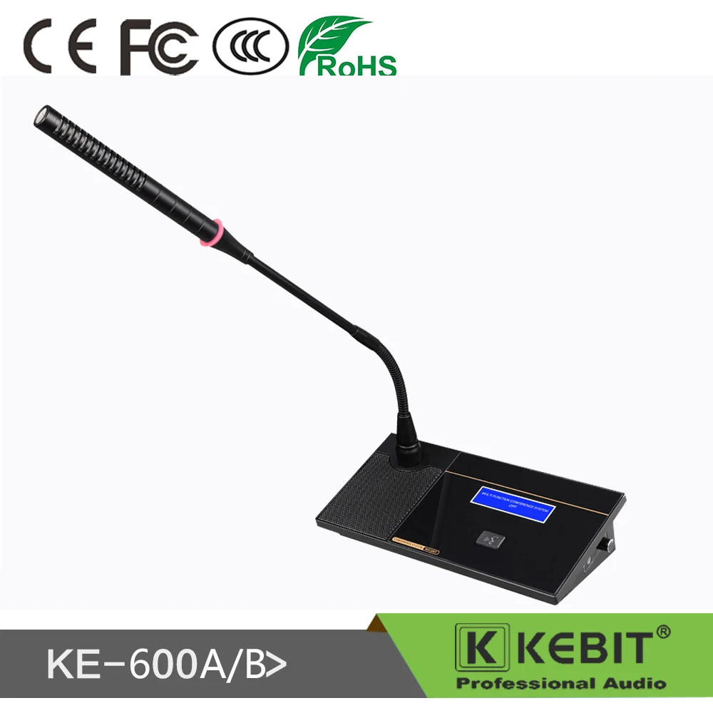 KE-600AB  professionalWired hand-in-hand conference gooseneck  microphone system