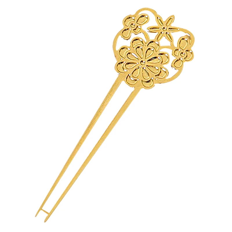 Mini peigne à cheveux de style chinois pour enfants, simulation de maison de courses, épingle à cheveux au beurre, accessoires de décoration Kiev illage, jouets de jeu de simulation