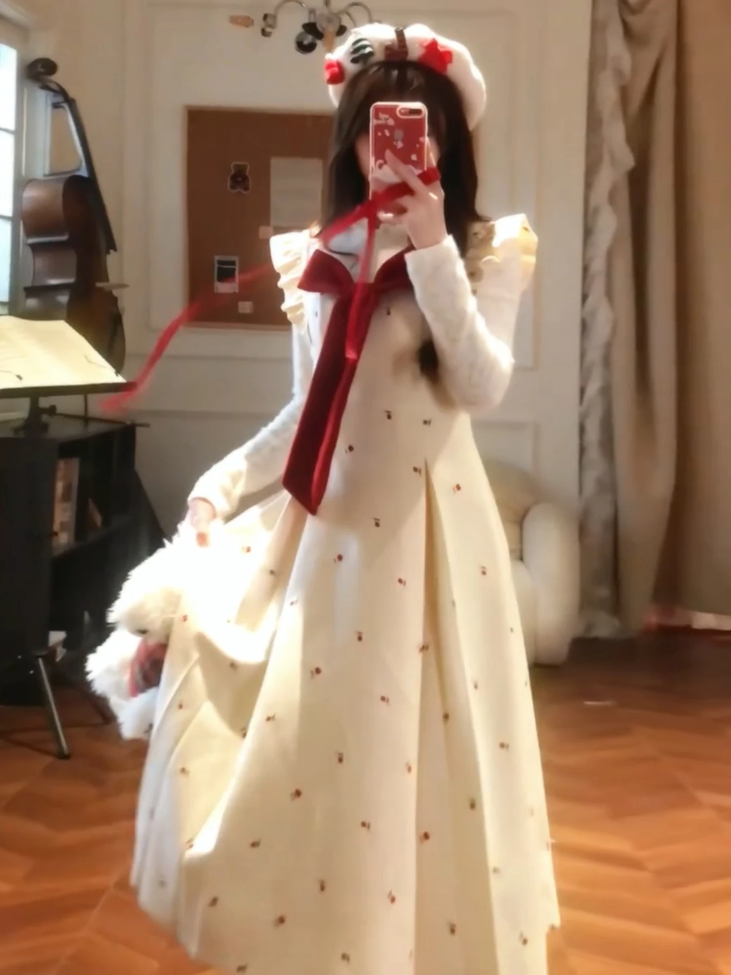 

Новая женская юбка Sweet Knot Svel Dr, длинная, А-силуэт, на осень-зиму, с завышенной талией, из смесового полиэстера и спандекса