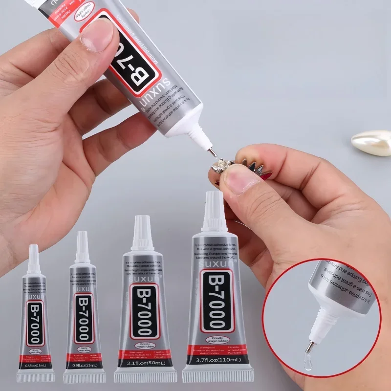 15/25/50/110ML Multi-Purpose Clear Strong Glue Adhesive Universal Phone Repair Glue DIY Jewelry Makings Repair Glue B7000 Glue