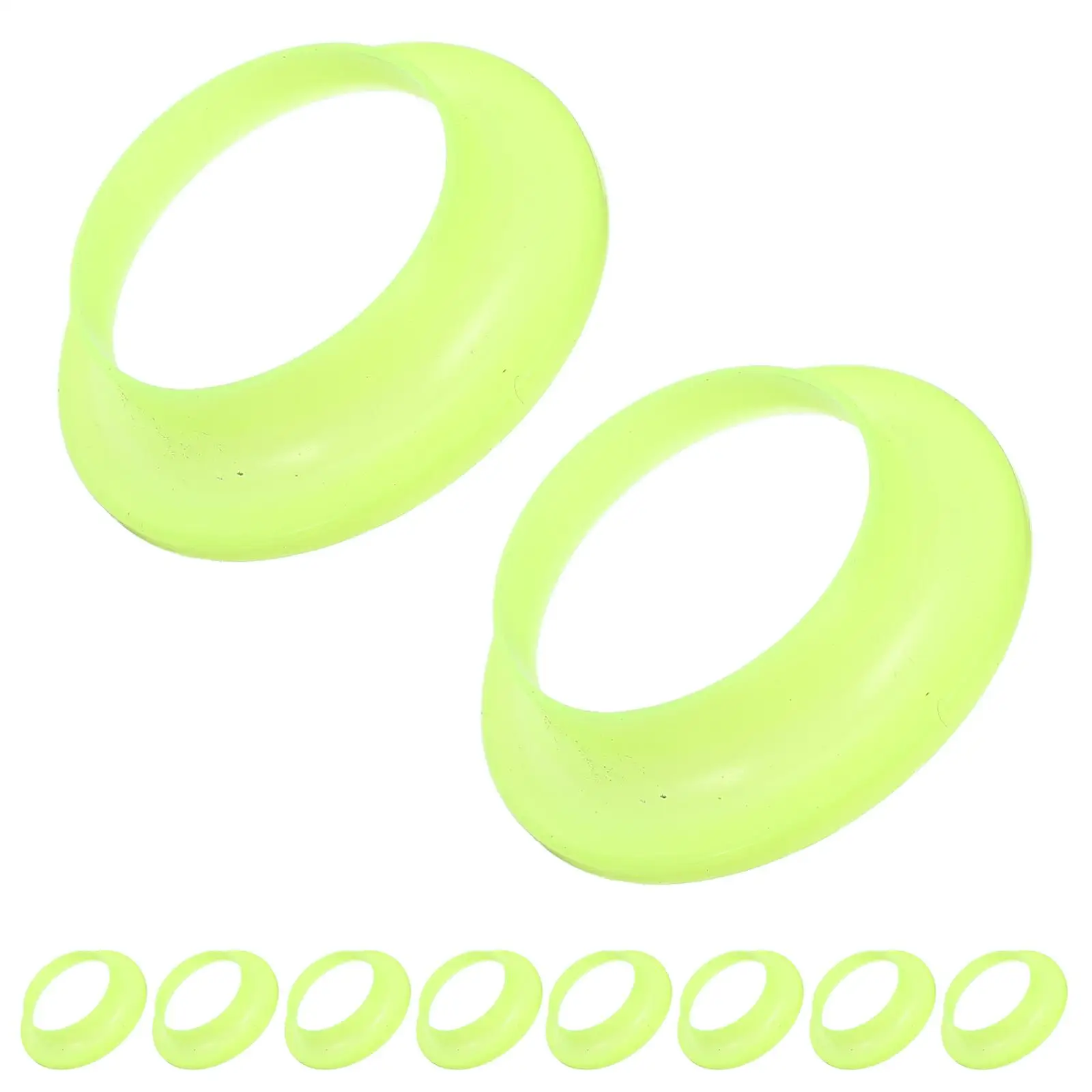100 Pcs Fire Extinguisher Accessories Circle Replacement Visible Rings Plastic Glow The Dark