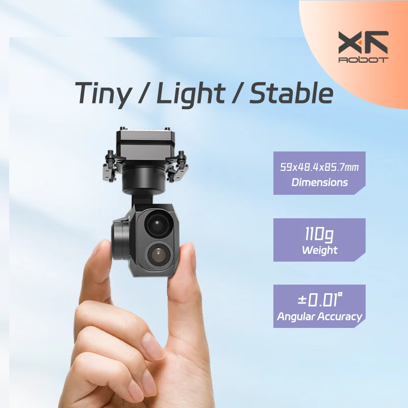 XF-Z-2Mini 3-Axis Gimbal Camera 4K Night Vision