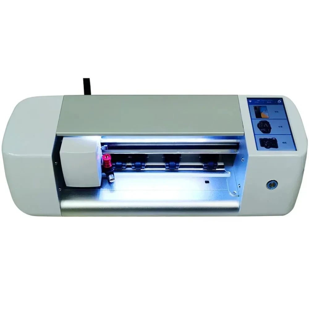 Hot SalesAuto Film Cutting Machine Mobile Phone Tablet Front Glass Back Cover Protect Film Cutting Protective Film Cutting Machi