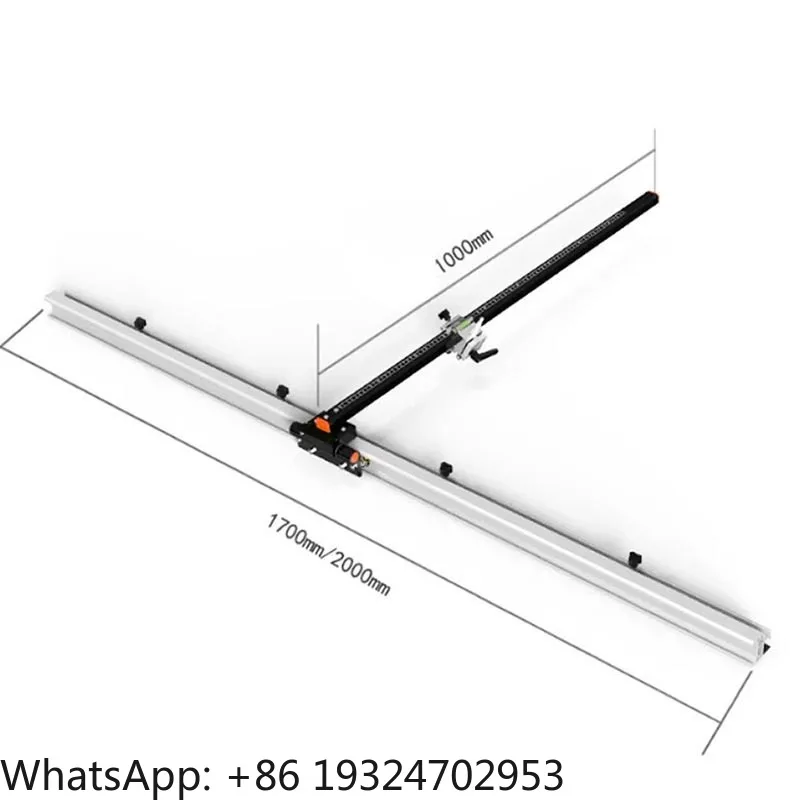 Upgraded T-Type Push Cutter Professional Industrial 2000mm High-Precision Manual Floor Tile Rock Slab Cutting Tool Tile Cutter