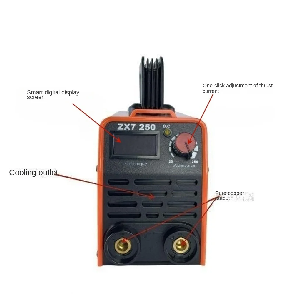 220V 250A High Quality Cheap And Portable Welder Inverter Welding Machines ZX7-250