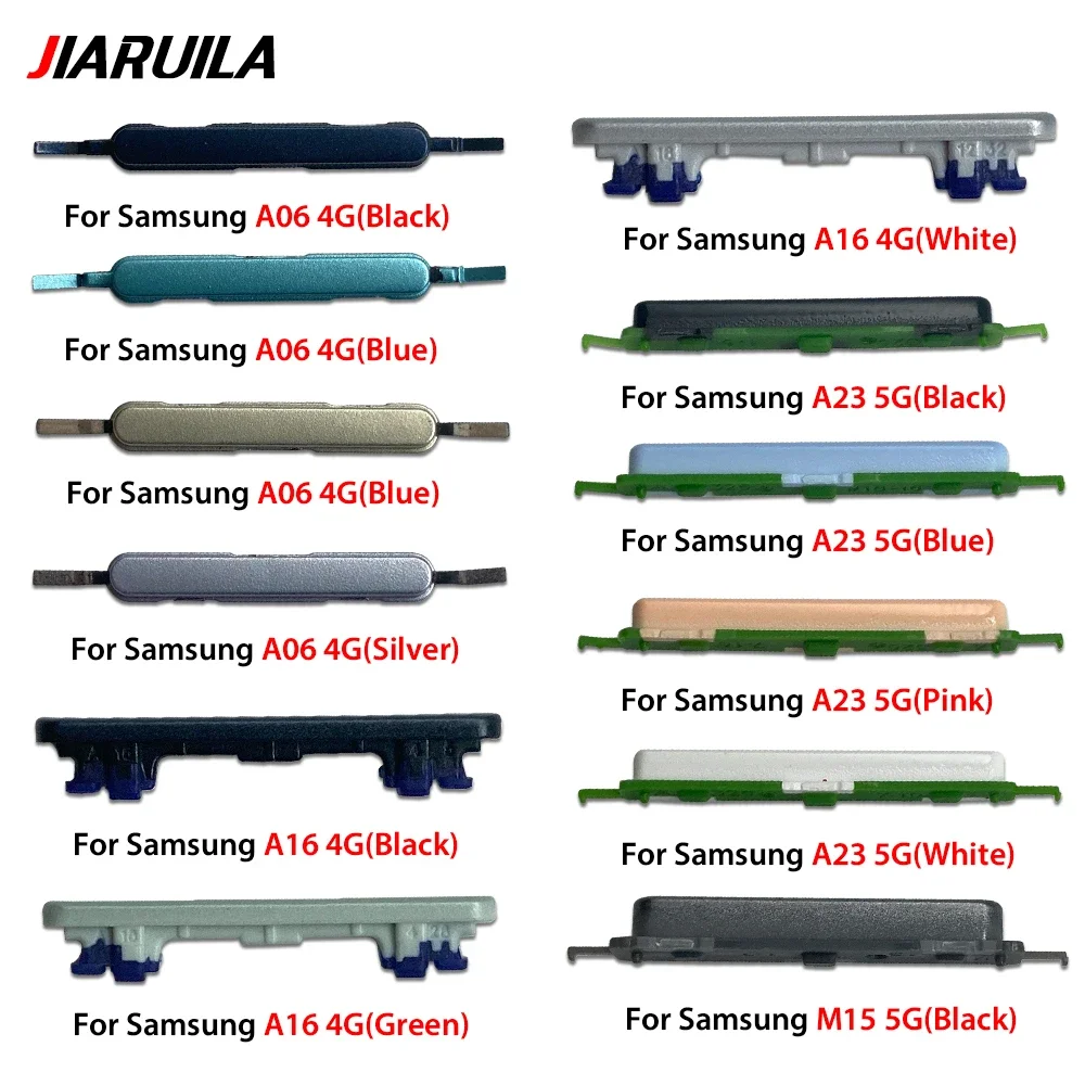 NEW Side Keys Power and Volume Buttons Repair Replacement Part For Samsung A06 A16 A23 4G 5G A36 M15 5G
