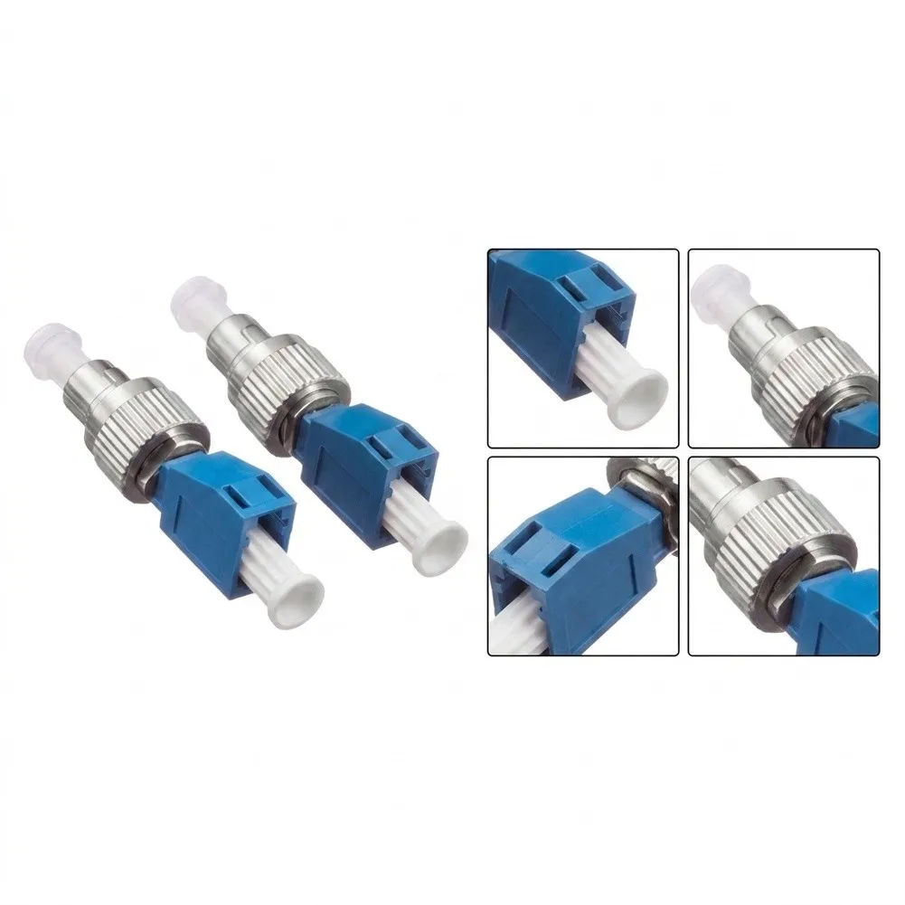 4PCS Male to LC Female Fiber For Optic Adapter for For Optical Line Terminal and For Optical Network Unit Setup
