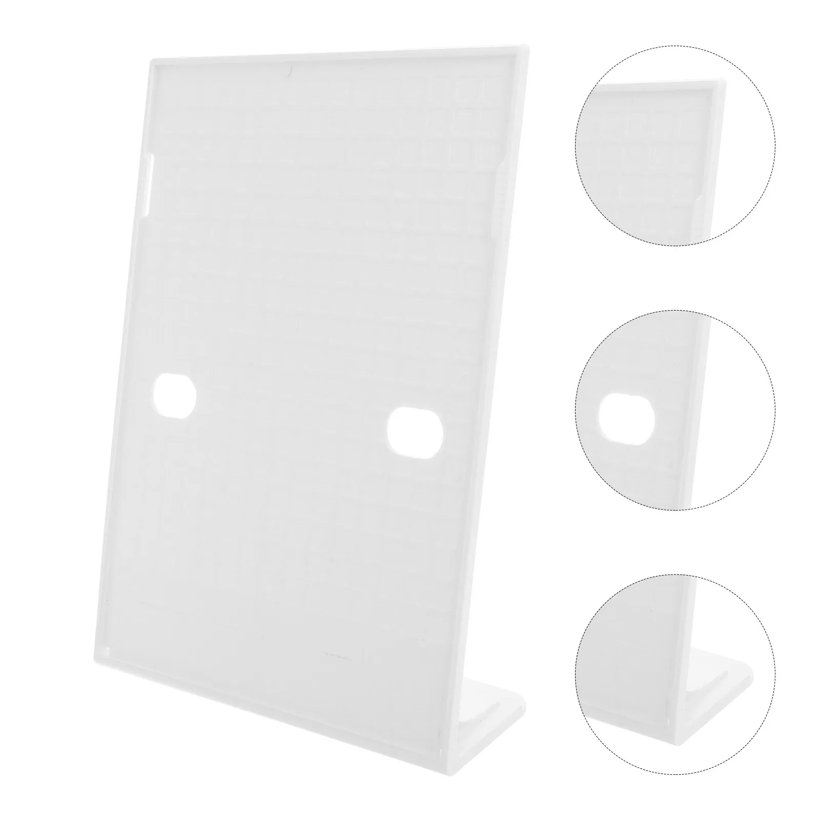 

Настольный держатель для меню L-образной формы из пластика, формат А4, для демонстрации брошюр, визиток, листовок, для ресторанов, кафе, настольный.