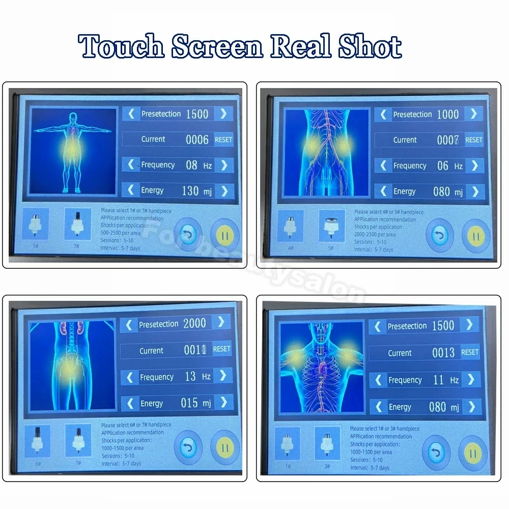 جهاز محمول لعلاج الموجات الصدمية ، علاج لتخفيف الآلام المشتركة ، معدات موجات الصدمات ، جهاز تدليك للاسترخاء ، جديد ، 11 مجس