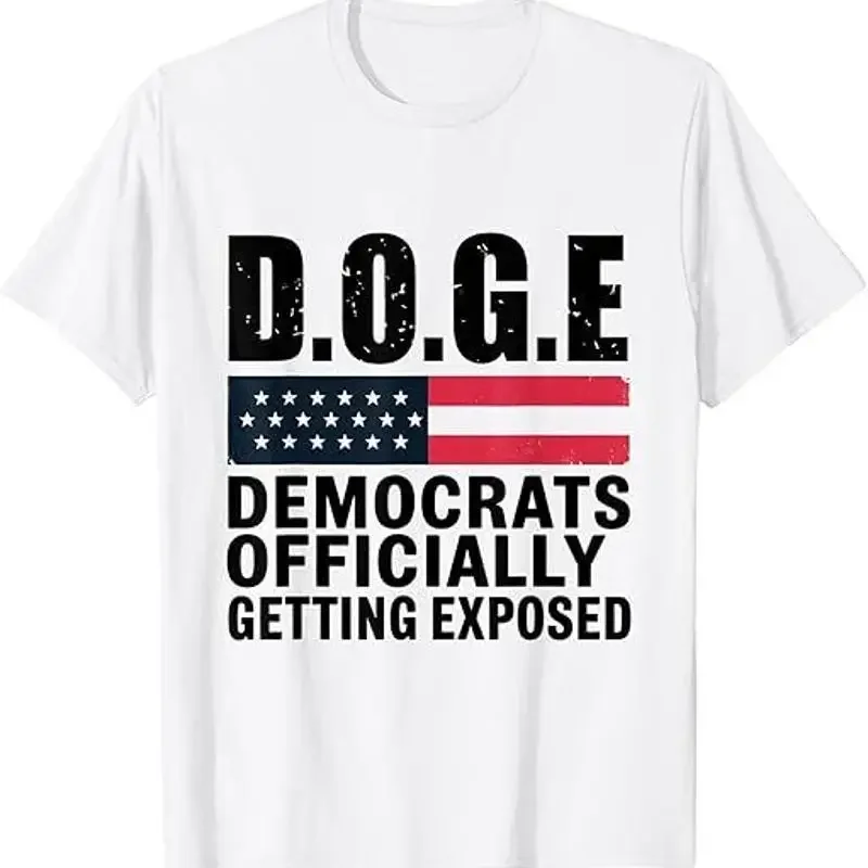 New Limited Democrats Officially Getting Exposed Funny Acronym T Shirt Size S 3Xl