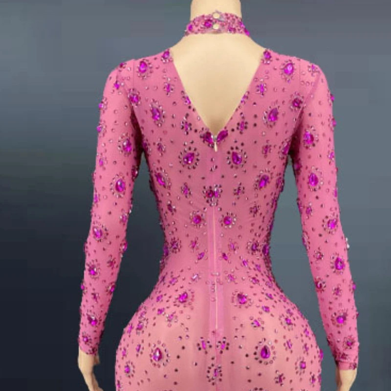 Robe de soirée longue et sexy à sequins pour femmes, tenue de soirée élégante en queue de poisson, rose rouge, biscuits