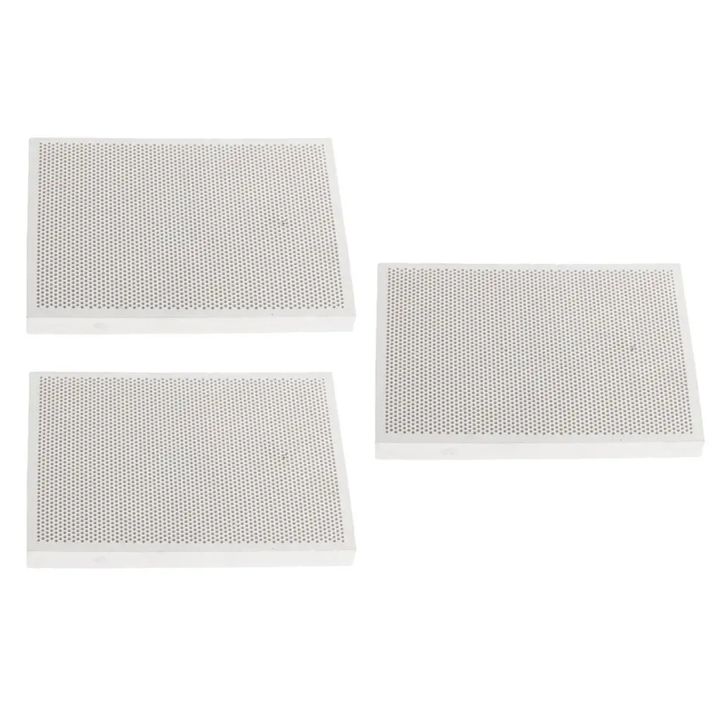 Ceramic Insulating Fire Brick White Square Refractory Plate for Jewelry Smithing Casting and Brazing