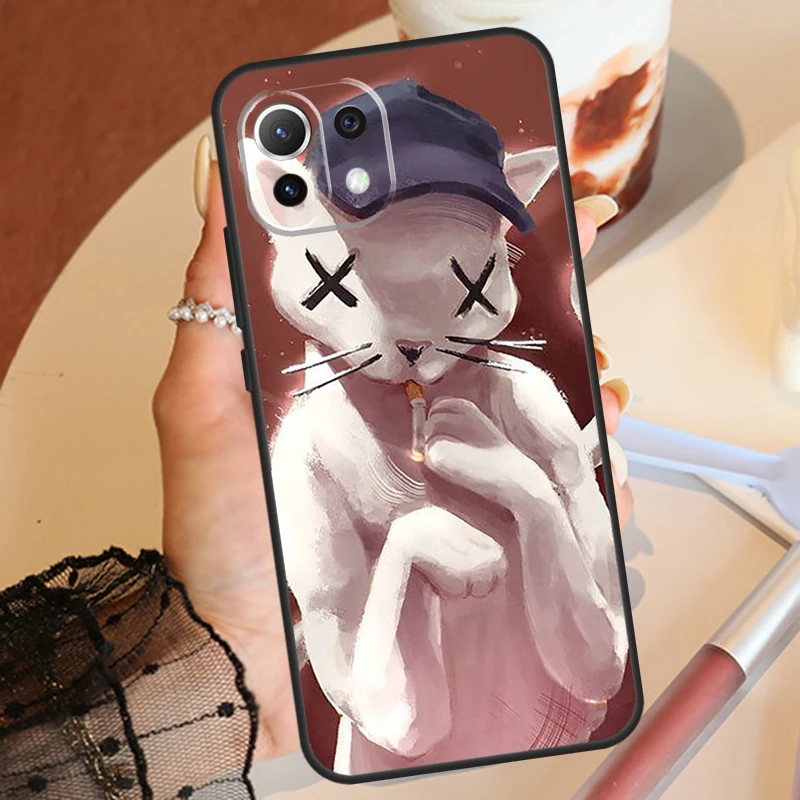 Lovejoy Cat Are You Alright Case For Xiaomi 13T 12T 11T 13 Pro 12 Lite 12X POCO F5 X4 F4 GT F3 M5s M6 X3 X5 Pro Cover