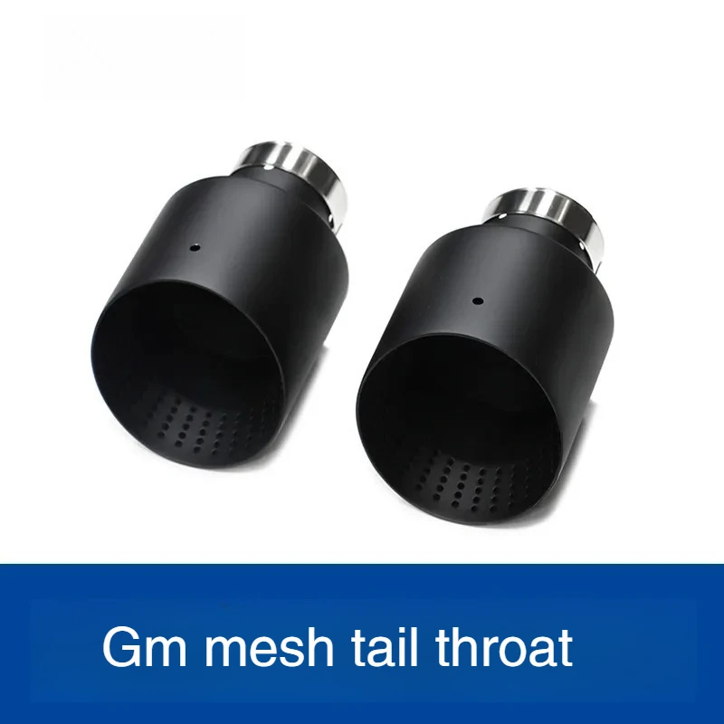 Universal Stainless Steel Car Exhaust Tip Muffler Tail Pipe Decorative Nozzle Compatible with Most Vehicles 2015-2023 Rust