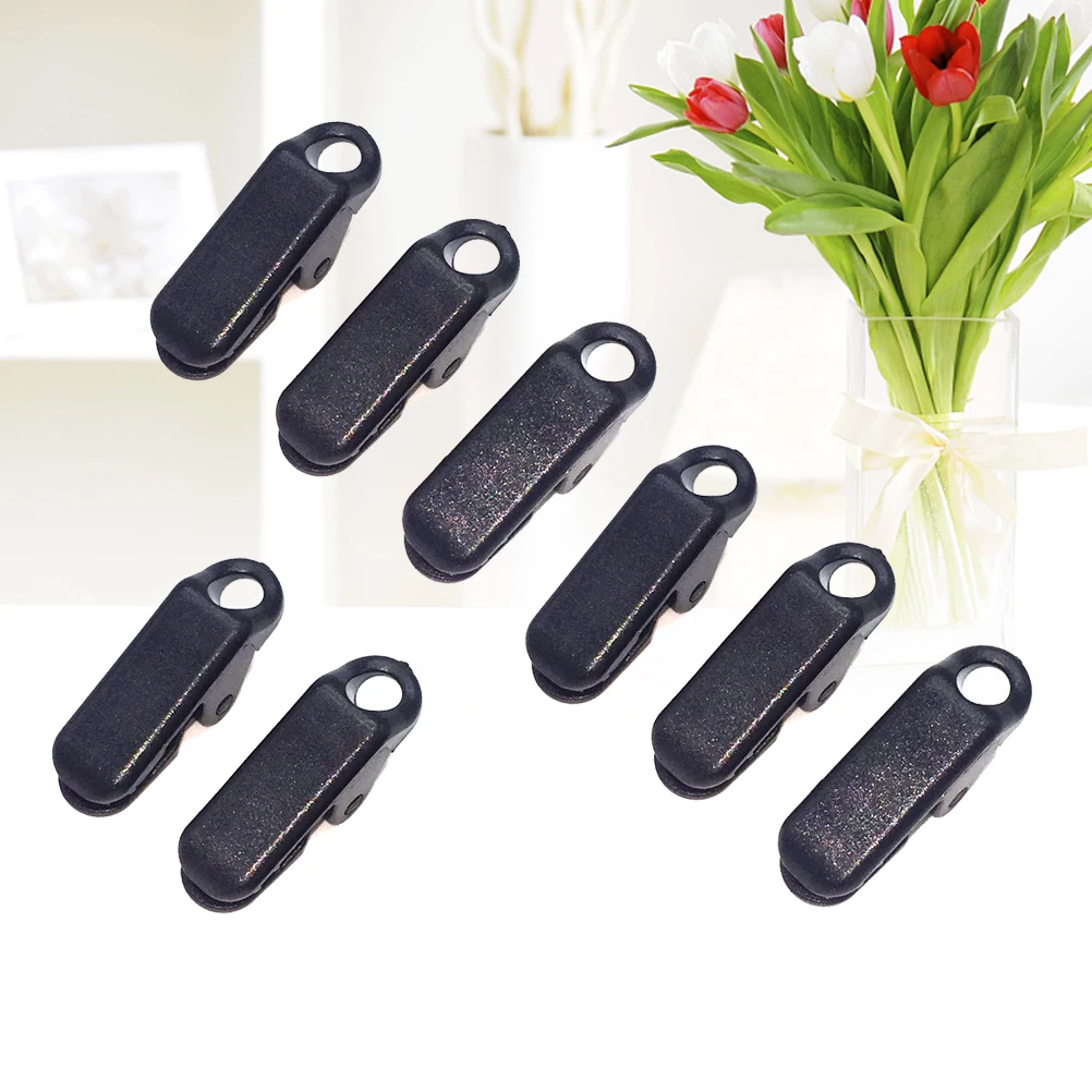 

8 Pcs Tent Pull Clip Tighten Clips Clamp Tarp Snaps Waterproof Tents for Camping