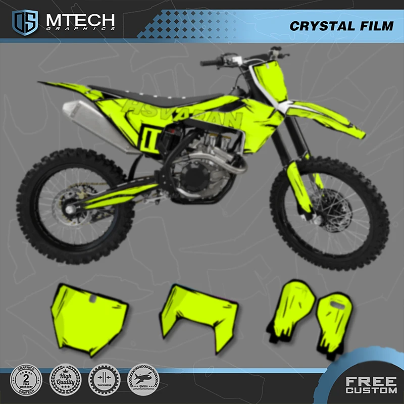 

DSMTECH для Husqvarna TC FC 125 250 350 450 2016 2017 2018 TE FE 2017 2018 2019 графическая наклейка Decald Kitd Custom 006