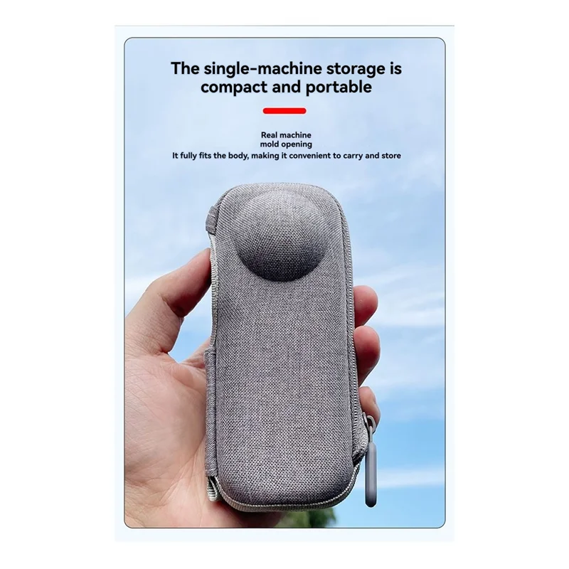 【¡¡Stock limitado!】Mini bolsa de almacenamiento para cámara portátil para Insta360 X5, funda protectora para accesorios para cámaras deportivas Instax5